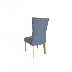 Verona Linen Grey Dining Chair